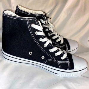 Charlotte Russe high top sneaker